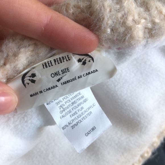 Free people winter hat - Picture 3 of 6